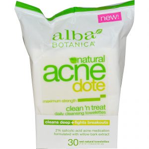 Comprar alba botanica, acne dote, daily cleansing towelettes, oil free, 30 wet towelettes preço no brasil tratamentos e séruns suplemento importado loja 85 online promoção - 5 de outubro de 2022
