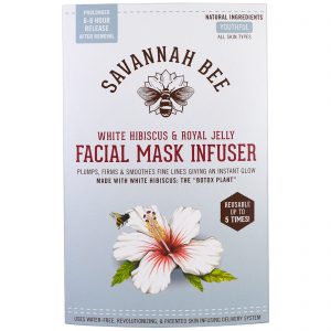 Comprar savannah bee company inc, facial mask infuser, white hibiscus & royal jelly, 1 reusable mask preço no brasil máscaras e peelings faciais suplemento importado loja 43 online promoção - 5 de outubro de 2022