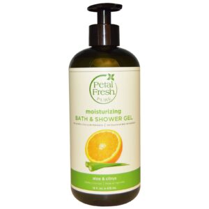 Petal Fresh, Gel de Banho Puro e Refrescante, Aloe e Frutas Cítricas, 475 ml