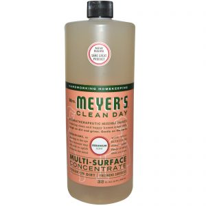Comprar mrs. Meyers clean day, detergente multi-superfície concentrado, gerânio, 32 fl oz (946ml) preço no brasil produtos para o lar suplemento importado loja 5 online promoção - 4 de dezembro de 2022