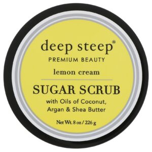 Deep Steep, Esfregaço de açúcar, creme de limão, 8 onças (226 g)