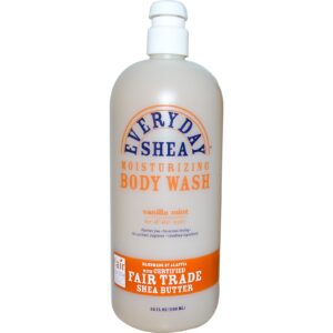 Everyday Shea, Sabonete Líquido Hidratante, Baunilha e Menta, 950 ml (32 fl oz)