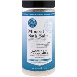 Petal Fresh, Pure, Sais Minerais de Banho, Jasmim e Camomila, 567 g