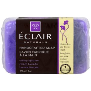 Eclair Naturals, Sabonete Feito à Mão, Lavanda Francesa, 170 g