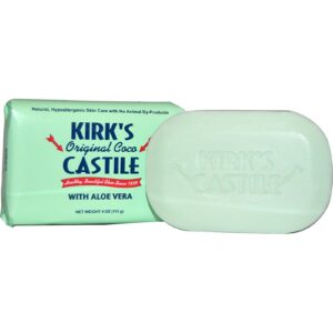 Kirk's, Sabonete em Barra Original Coco Castile, com Aloe Vera, 4 oz (113 g)