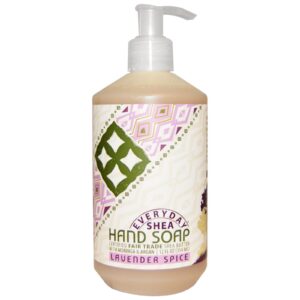 Everyday Shea, Sabonete para Mãos, Lavanda e Especiarias, 12 fl oz (354 ml)