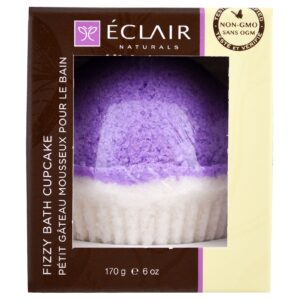 Eclair Naturals, Bolinho Espumante para o Banho, Baunilha e Lavanda, 170 g (6 oz)