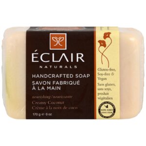 Eclair Naturals, Sabonete Feito à Mão, Coco Cremoso, 170 g