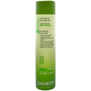 Giovanni, 2chic, Gel de Banho Ultra-Hidratante, Óleo de Oliva e Abacate, 310 ml (10,5 fl oz)