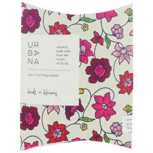 European Soaps, LLC, Urbana, Sais Minerais de Banho, Botões + Flores, 2 Sachês, 60 g Cada
