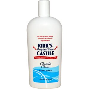 Kirk's, Castela de Côco Original, Sabonete líquido, Limpeza Cássica, 16 fl oz (473 ml)