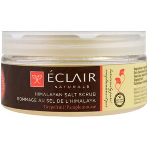 Eclair Naturals, Esfoliante de Sal do Himalaia, Toranja, 255 g (9 oz)