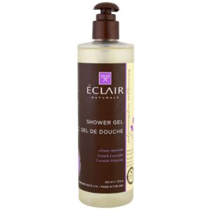 Eclair Naturals, Gel de Banho, Calmante, Lavanda Francesa, 355 ml