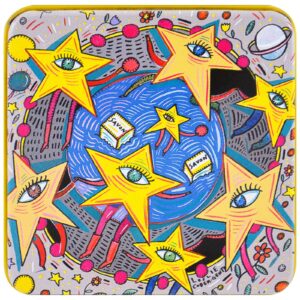 European Soaps, LLC, Pre de Provence, a Coleção Zodíaco, Estrelas, 3,5 onças (100 g)