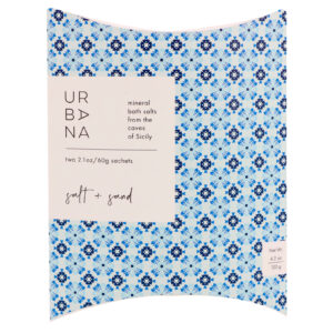 European Soaps, LLC, Urbana, Sais Minerais de Banho, Sal + Areia, 2 Sachês de 60 g Cada