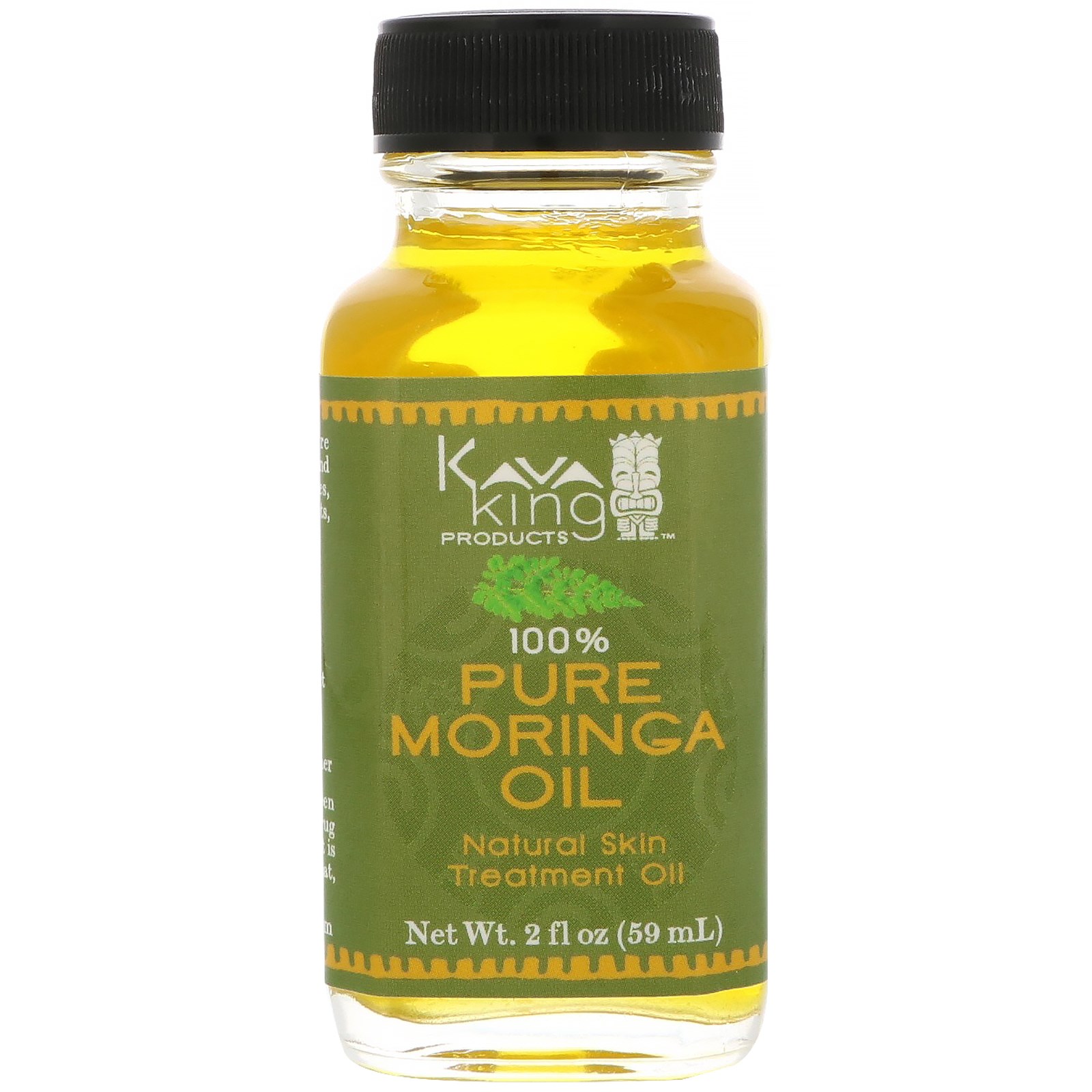 Kava King Products Inc, Óleo 100% puro de Moringa, 2 fl oz (59 ml)