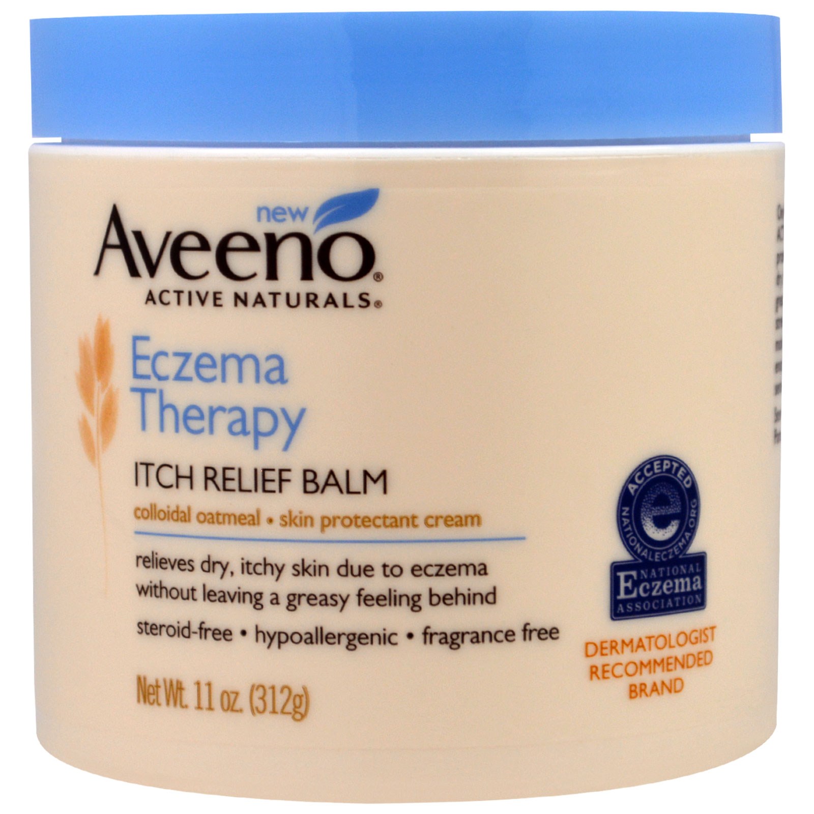 Aveeno, Active Naturals, Eczema Therapy Itch Relief Balm, 11 oz (312 gl)
