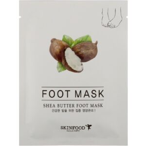 Skinfood, Máscara de Manteiga de Karité para os Pés, 0,54 fl oz (16 ml)