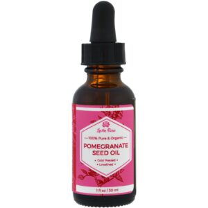 Leven Rose, Óleo de Semente de Romã 100% Puro e Orgânico, 1 fl. oz. (30 ml)