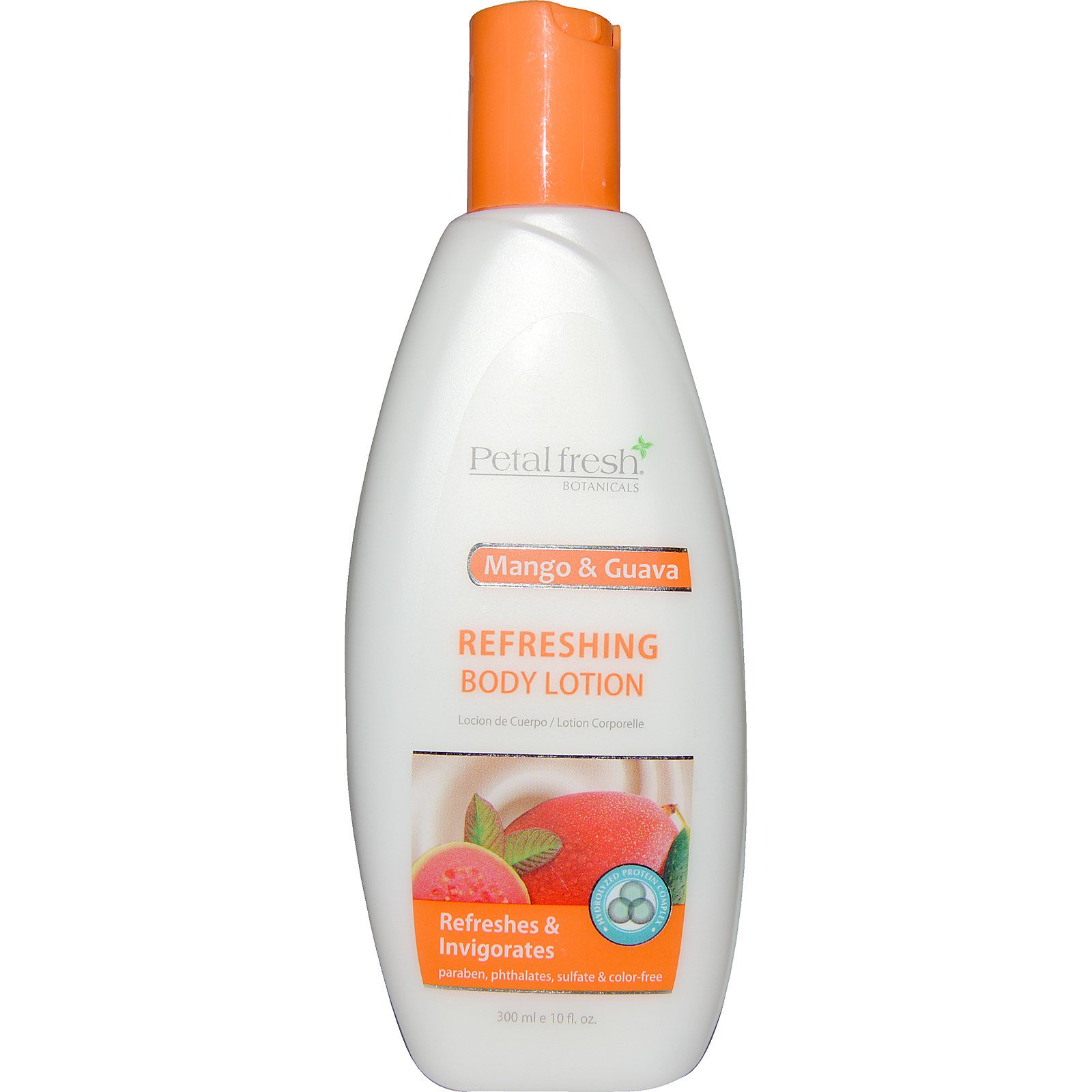 Petal Fresh, Botanicals, Loção Corporal Refrescante, Manga e Goiaba, 10 fl oz (300 ml)