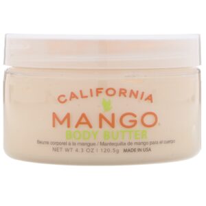 California Mango, Manteiga para o Corpo, 120,5 g (4,3 oz)