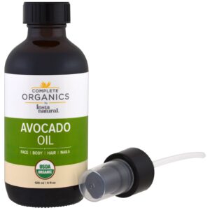 InstaNatural, Complete Organics, Óleo de Abacate, 120 ml