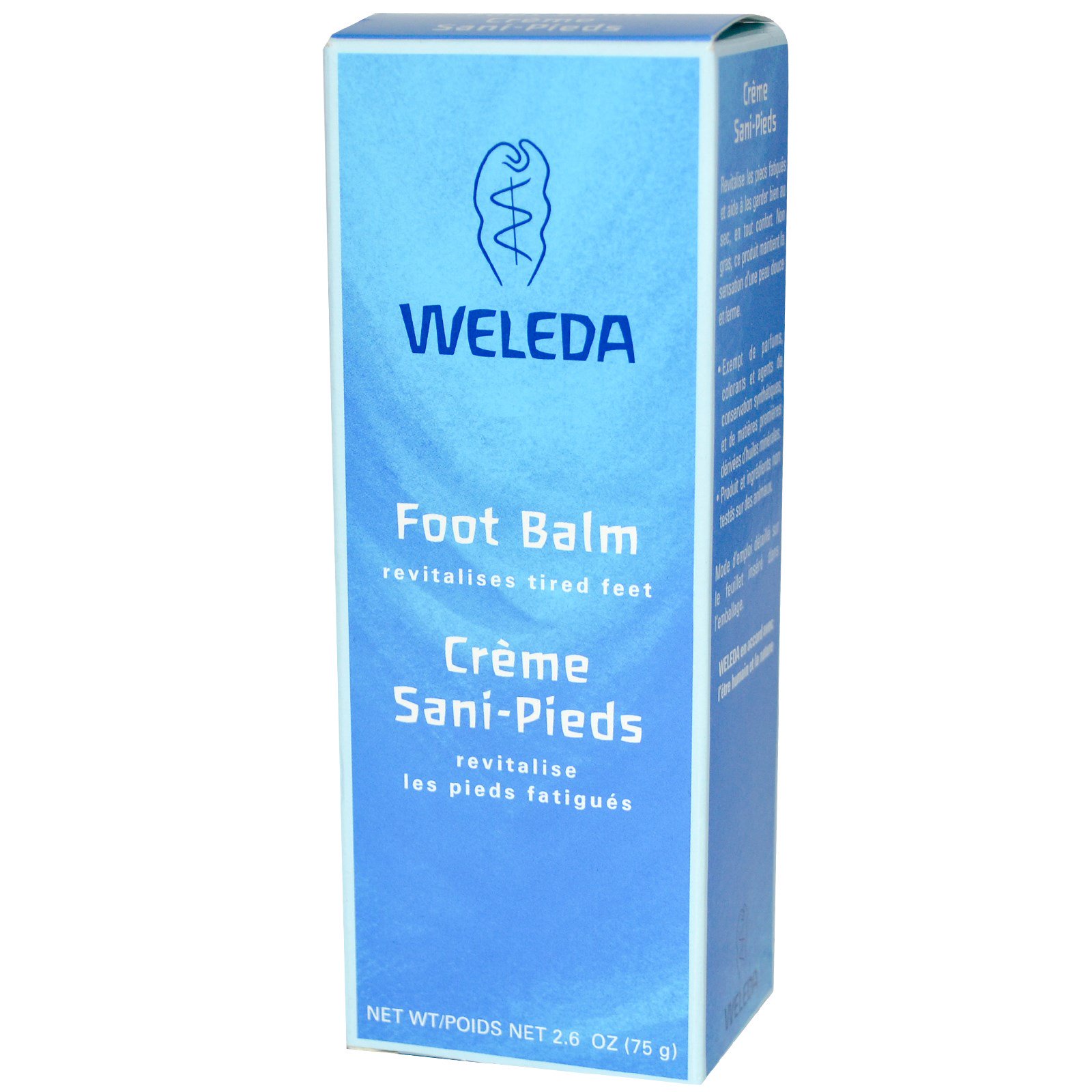 Weleda, Bálsamo para os Pés, 2,6 onças (75 g)