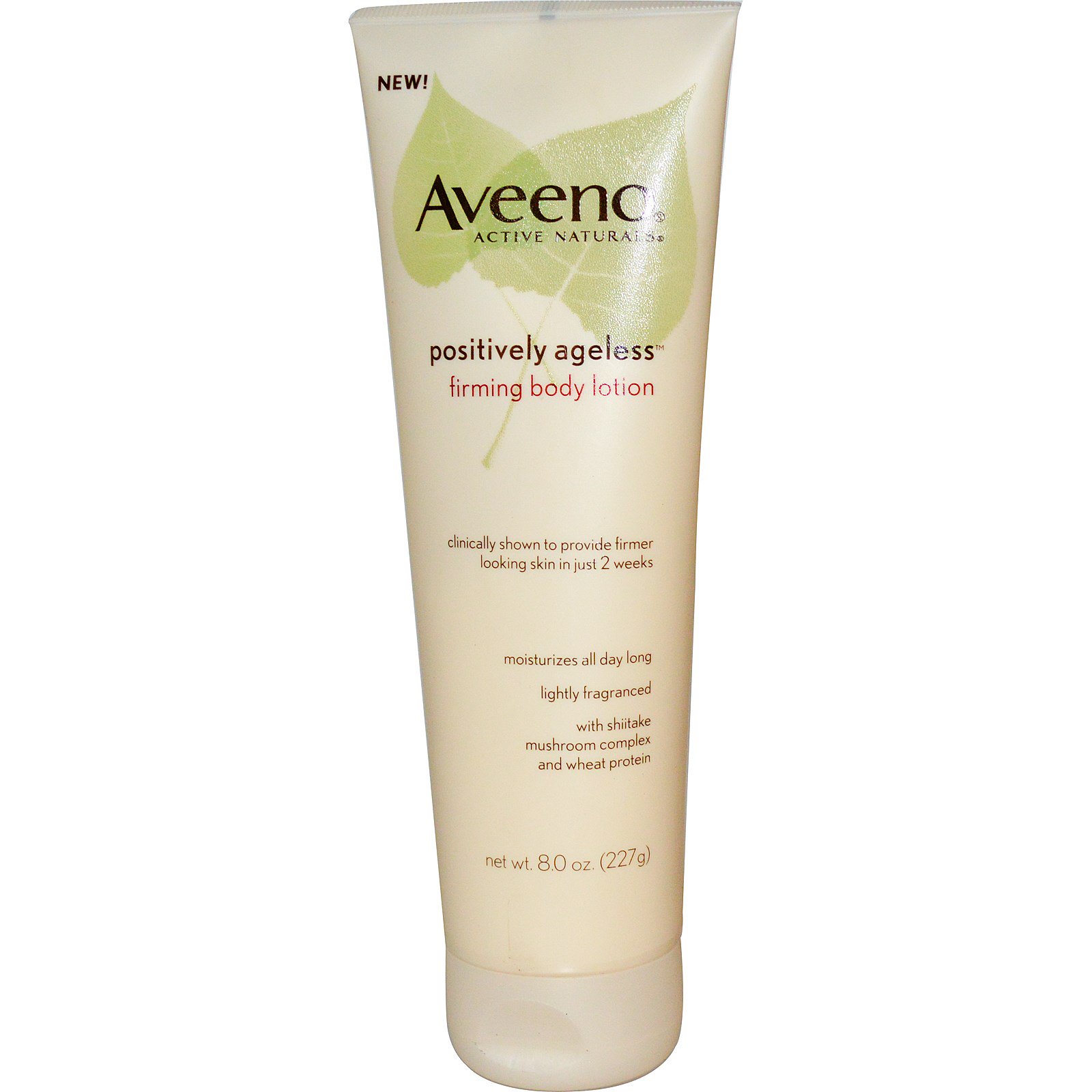 Aveeno, Ativos Naturais, Positivamente Rejuvenescedor, Loção Firmante Corporal, 8.0 oz (227 g)