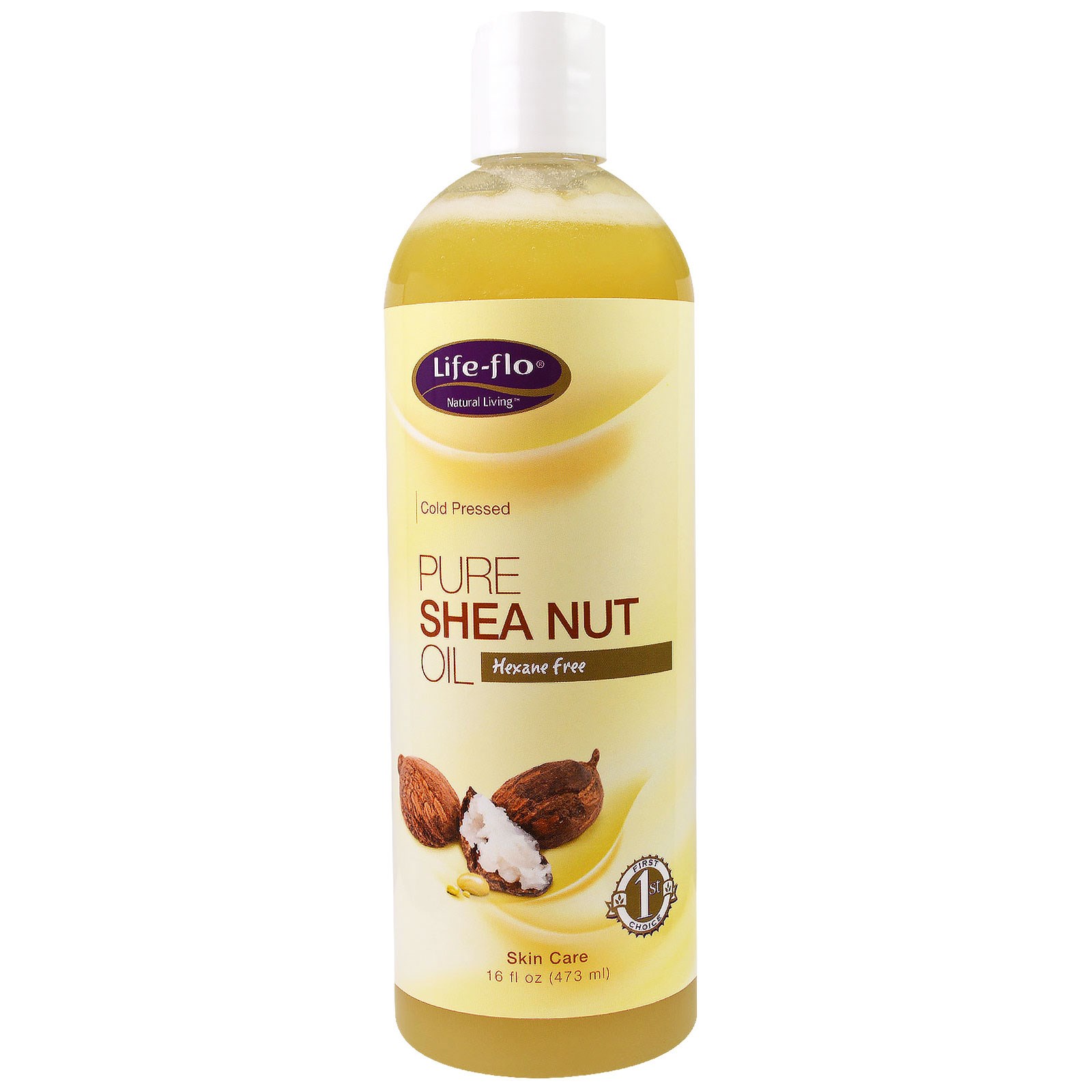 Life Flo Health, Óleo de Castanha de Carité Natural, 473ml