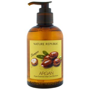 Nature Republic, Shampoo Essencial de Argan para Cuidados Profundos, 10.13 fl oz (300 ml)