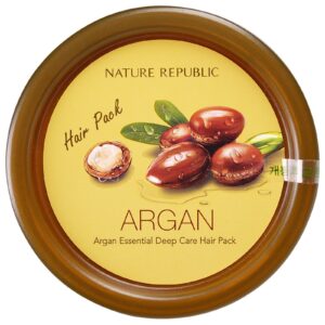 Nature Republic, Argan Essential Deep Care Hair Pack, 200 ml