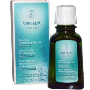 Weleda, óleo condicionador para os cabelos de alecrim, 1,7 fl. oz. (50 mL)