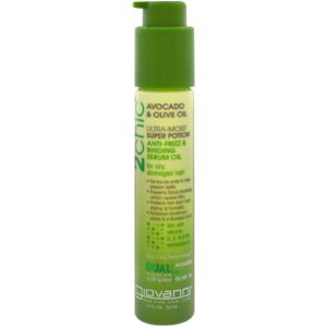 Giovanni, 2chic, Super Poção Antifrizz Ultrahidratante e Sérum Oleoso de Fixação, Abacate e Azeite de Oliva, 1.8 fl oz (53 ml)