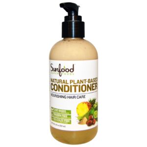 Sunfood, Condicionador de Base Vegetal Natural, 8 oz fl (237 ml)