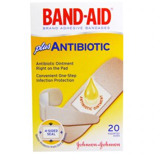 Comprar band aid, adhesive bandages, plus antibiotic, 20 assorted sizes preço no brasil primeiros socorros suplemento importado loja 5 online promoção - 25 de março de 2023