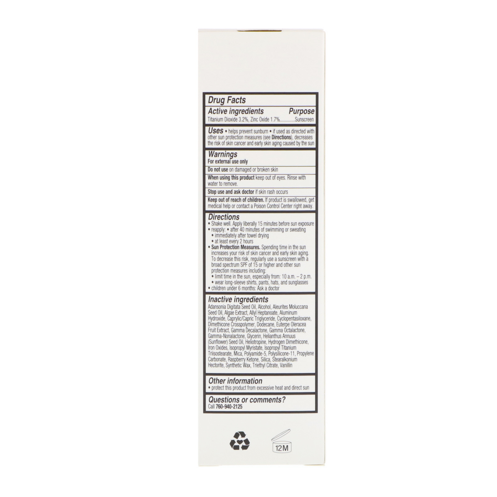 Bare Republic, Mineral Sunscreen Lotion, Tinted Face, SPF 30, 1.7 fl oz (50 ml) - Imagem 2