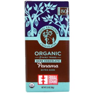 Equal Exchange, Orgânico, Chocolate Escuro, Extra-Escuro do Panamá, 80 g (2,8 oz)