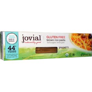 Jovial, Massa de Arroz Marrom, Espaguete, 12 oz (340 g)