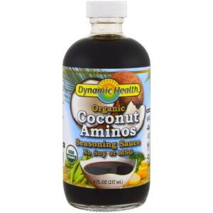 Dynamic Health Laboratories, Aminos de Coco Orgânico, Molho para Condimentação, 8 fl oz (237 ml)