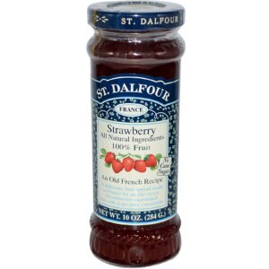 St. Dalfour, Morango, Geleia de Morango Deluxe, 10 oz (284 g)