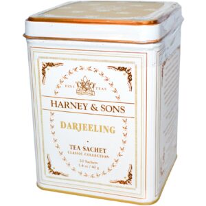 Harney & Sons, Darjeeling, 20 Sachês de Chá, 1.4 oz (40 g)