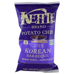 Kettle Foods, Chips de Batata, Churrasco Coreano, 5 oz (142 g)