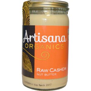 Artisana, Manteiga de Castanha de Caju Orgânica, 14 oz (397 g)