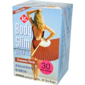 Uncle Lee's Tea, Body Slim, Chá Dietético, Sabor de Canela, 30 Saquinhos de Chá, 2.43 oz (69 g)