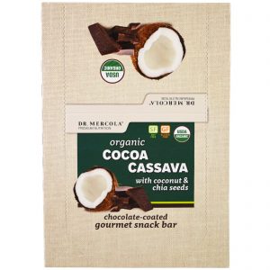 Comprar dr. Mercola, organic cocoa cassava with coconut & chia seeds, 12 bars, 1. 55 oz (44 g) each preço no brasil mercearia suplemento importado loja 9 online promoção - 17 de abril de 2024