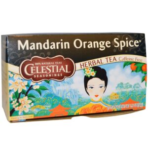 Comprar celestial seasonings, chá herbáceo sabor laranja e tangerina, descafeinado, 20 saquinhos de chá 1,9 oz (54 g) preço no brasil mercearia suplemento importado loja 9 online promoção - 9 de abril de 2024