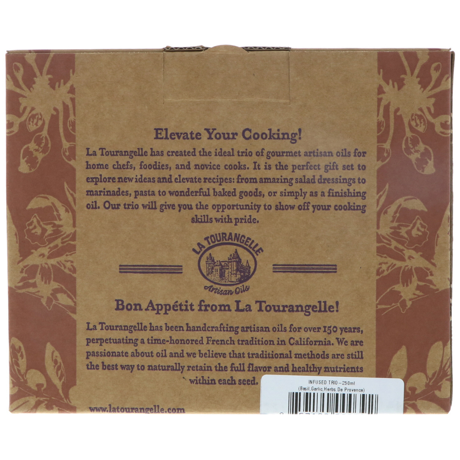 La Tourangelle, Trio Artisan Oils, 8.45 fl oz (250 ml) Each - Imagem 2