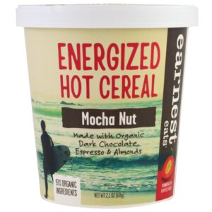 Earnest Eats, Cereal Energético Quente, Noz de Chocolate, 60 g (2,1 oz)