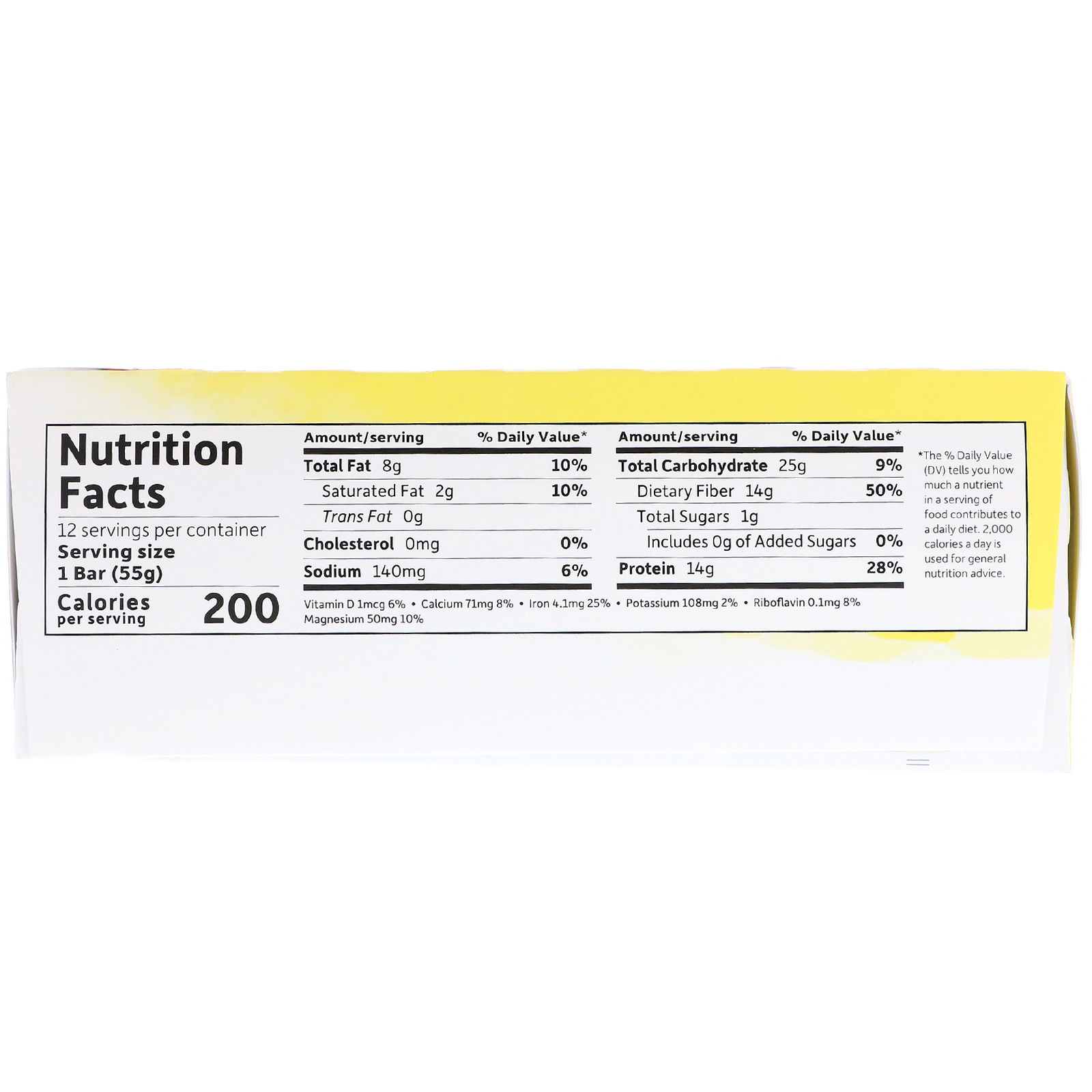 Garden of Life, Fit Orgânico, Barrinha para Perda de Peso Rica em Proteína, S'mores, 12 Barrinhas, 1,9 oz (55 g) Cada - Imagem 2