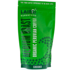 Laird Superfood, Café Peruano Orgânico, Torra Média, Em Pó, 340 g